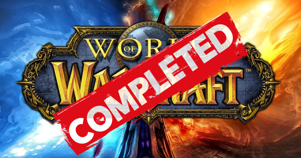 Tylko kilkunastu graczy WoW-a na świecie dokonało tej rzeczy. 100% Achievements!