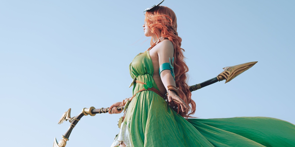 Hipnotyzujący cosplay z FFXIV