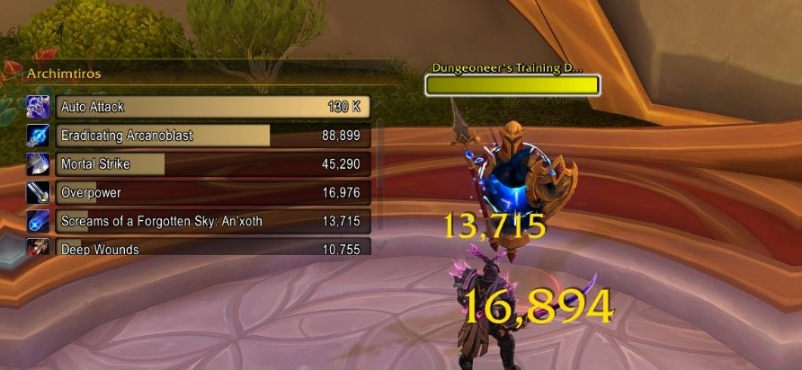 Blizzard wprowadził własny wbudowany Damage Meter dla World of Warcraft