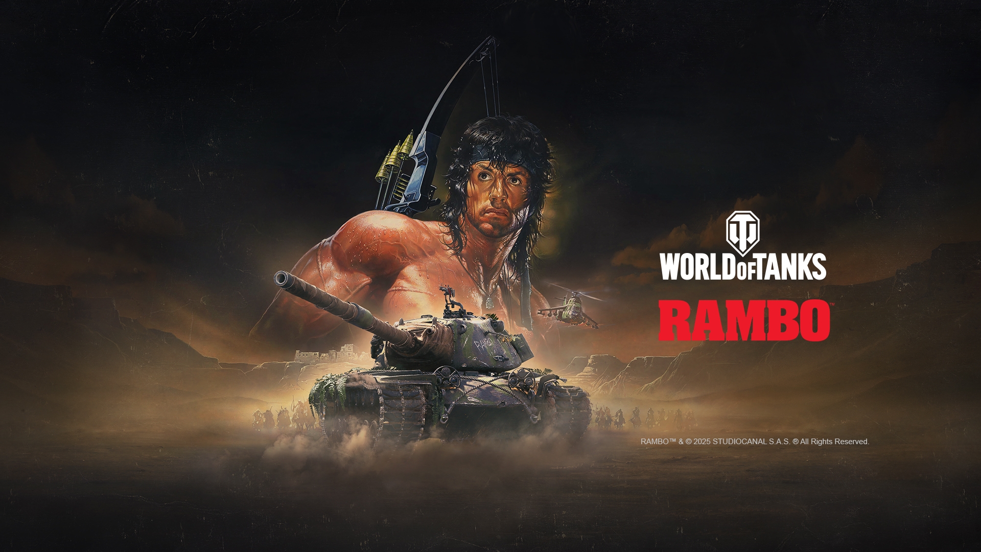 Rambo w World of Tanks, bo czemu by nie?