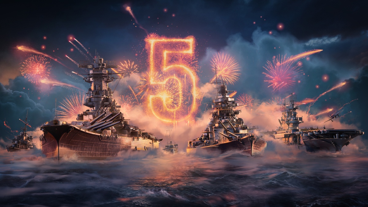 World of Warships: Legends świętuje piąty rok żeglugi