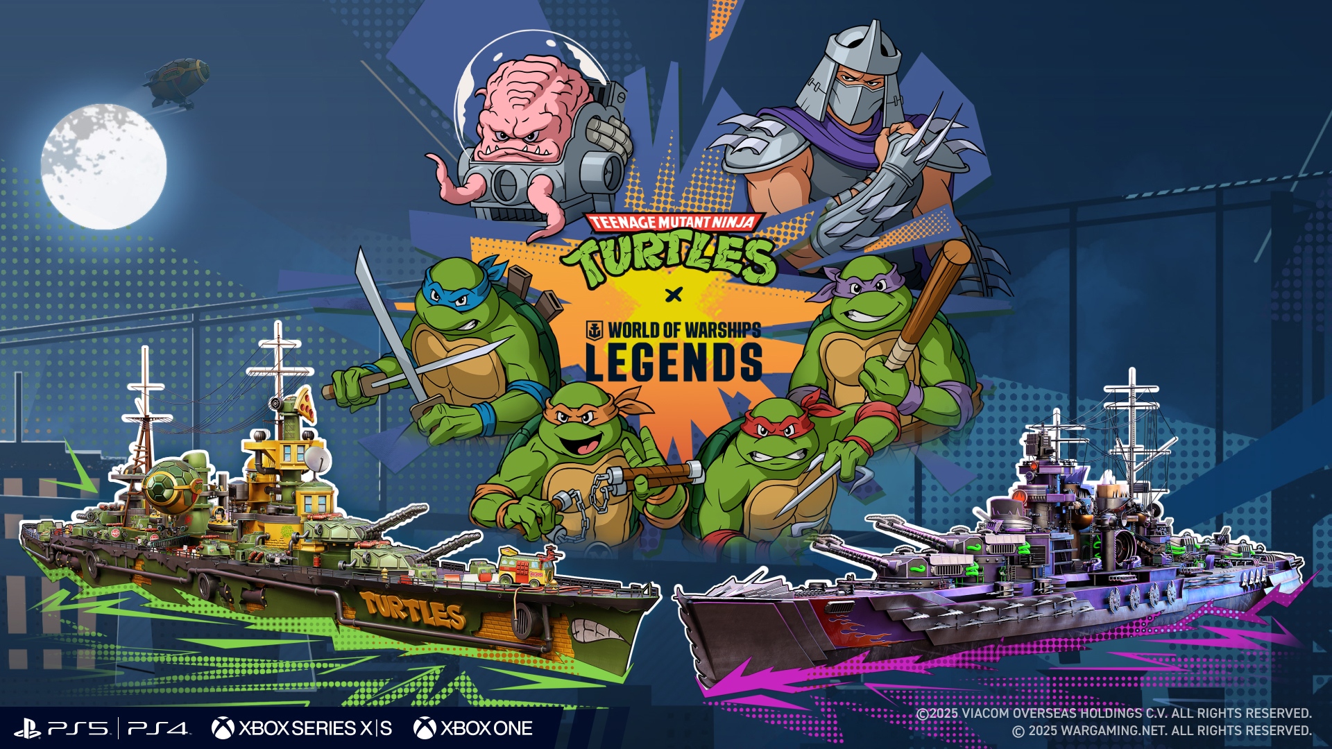 Kałabanga! Wojownicze Żółwie Ninja w World of Warships