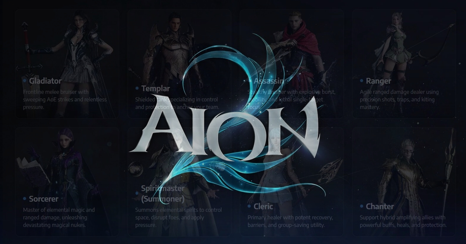 Aion 2 prezentuje wszystkie osiem klas postaci