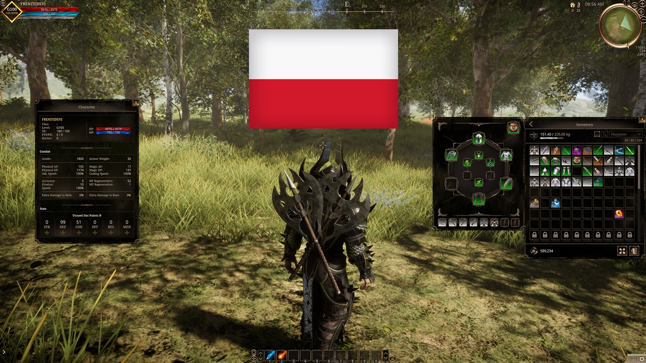 Gra MMORPG po polsku. The Quinfall z wieloma nowościami