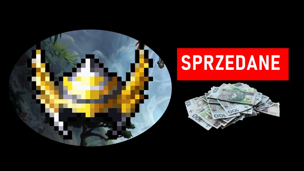 Winged Helmet sprzedany za 37000 zł. Jeden z najrzadszych przedmiotów Tibii