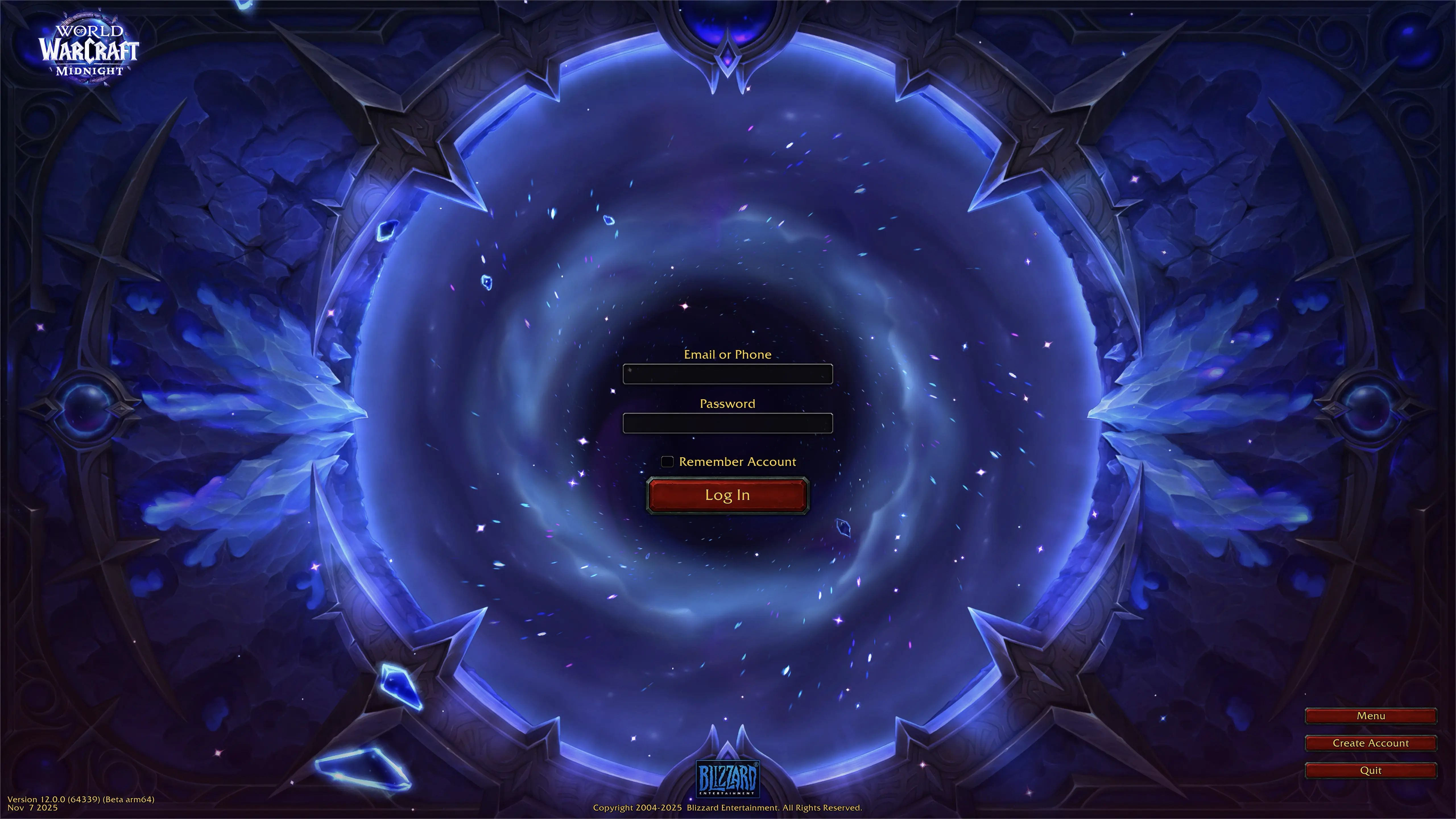 World of Warcraft: Midnight ruszył z betą. Tak wygląda nowy ekran logowania w grze