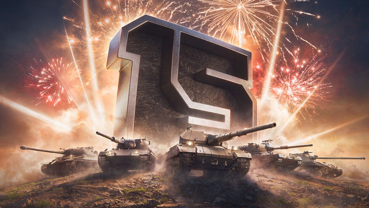 Świętujecie 15-lecie World of Tanks?