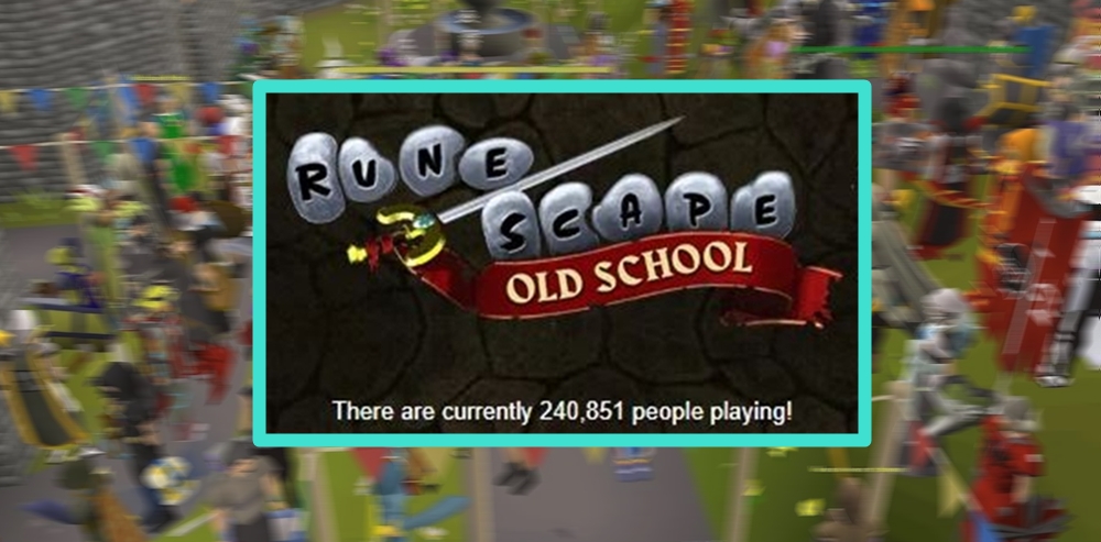 Gry MMO umierają? 240 tysięcy grających w OSRS. Nowy niesamowity rekord...