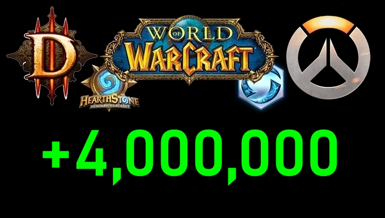 WoW, Diablo i inne gry Blizzarda zyskały 4 miliony graczy