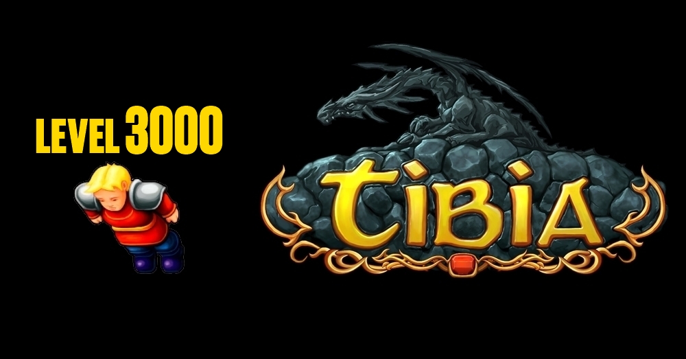 Zbliżamy się do 3000 lvl w Tibii…