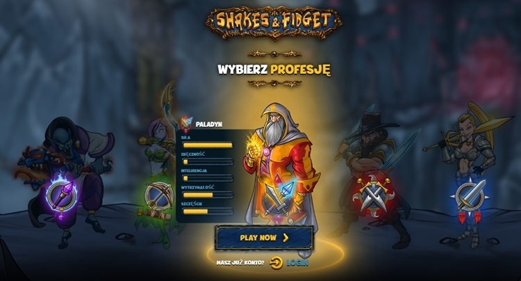 Popularny Shakes & Fidget z nowym europejskim światem