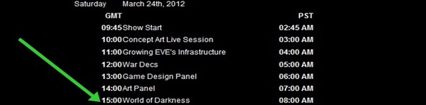 O 16:00 czasu PL prezentacja World of Darkness na EVE Fanfest. STREAM NA ŻYWO!!!