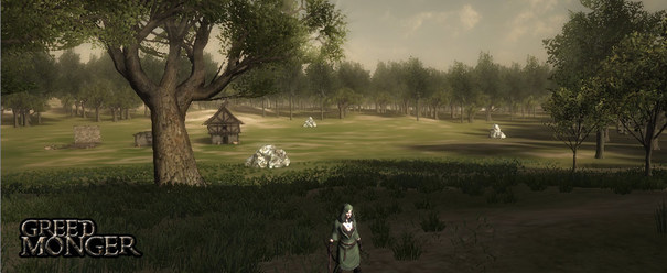Glorii Victis przybył na Kickstarterze groźny konkurent - Greed Monger, sandbox-crafting MMORPG