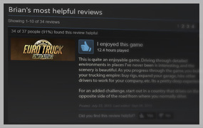Valve wprowadza system oceniania gier przez samych graczy