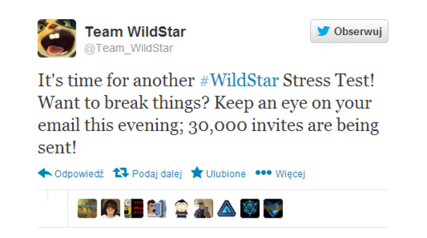 Szansa jak 1 do 16. Wysłano właśnie 30 tysięcy zaproszeń do WildStara. Sprawdzać emaile!