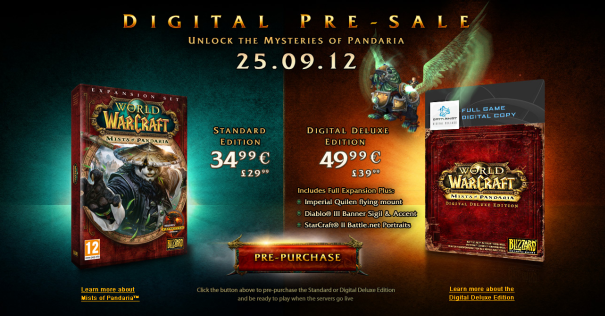 World of Warcraft: Mists of Pandaria - misie nadchodzą 25 września!
