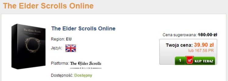 Najdroższy MMORPG w historii do kupienia... za 39 złotych. Elder Scrolls Online tanieje w ekspresowym tempie