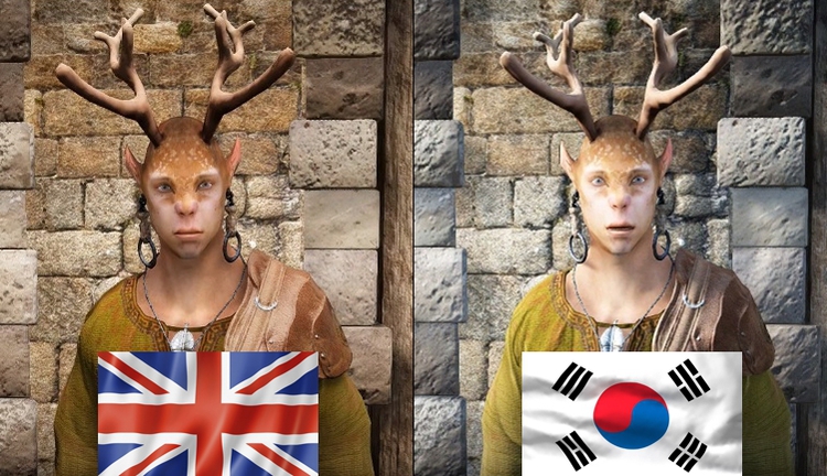 Porównanie angielskiego i koreańskiego dubbingu w Black Desert