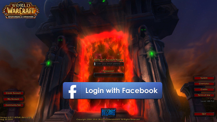 Blizzard zawiera deal z Facebookiem. Będziemy strimować i logować się przez Fejsa!