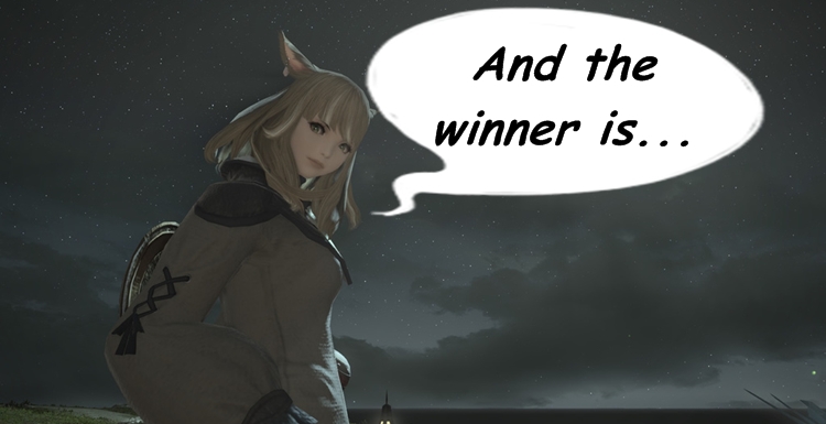 A Final Fantasy XIV wygrał użytkownik...