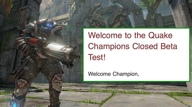 Wysłano klucze do Quake Champions. Koniecznie sprawdźcie swojego emaila! 
