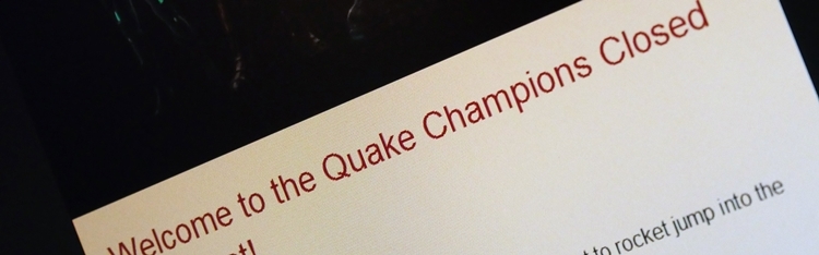 „Wysłaliśmy kolejną (jeszcze większą) falę kluczy do Quake Champions”