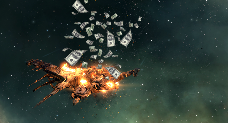 W EVE Online zestrzelono statek, który przewoził... ponad milion dolarów