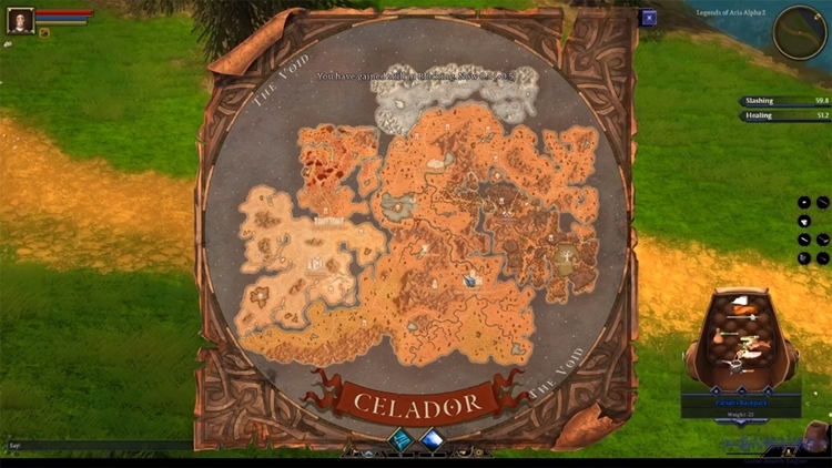 Legends of Aria wyrzuca z gry zdalny dostęp do mapy