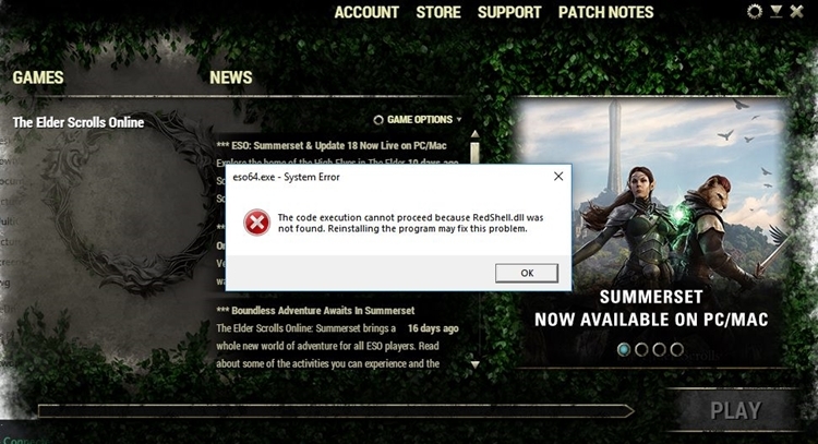 Afera w Elder Scrolls Online. W kliencie gry odnaleziono spyware'a