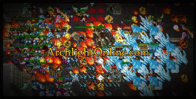 ArchLight Online i dodatek „War of Gods”, który zawstydza całą Tibię