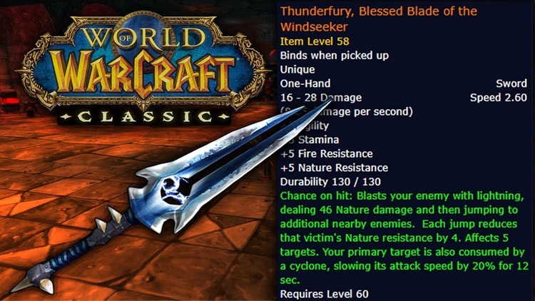World of Warcraft Classic będzie miał zaktualizowane przedmioty