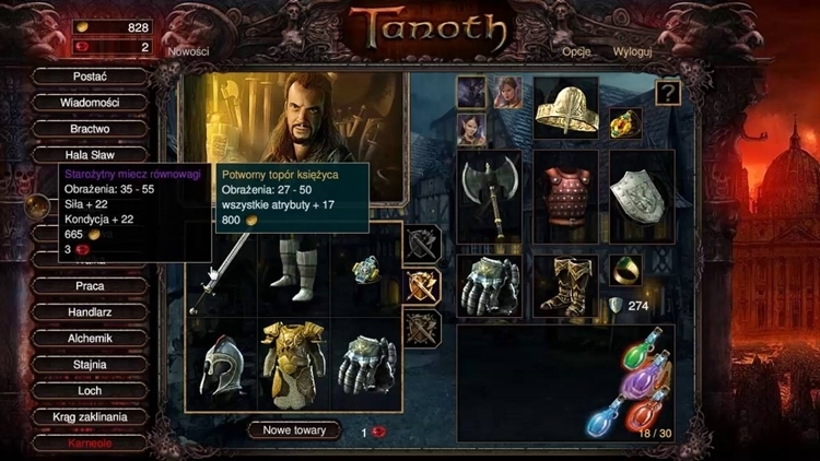 Szukacie mrocznego MMORPG? Tanoth otworzył nowy świat