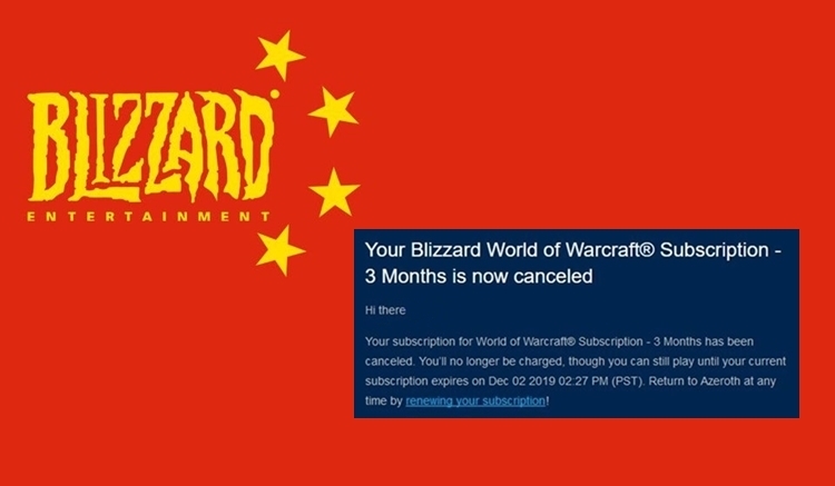 Wielki bojkot Blizzarda. Po skandalu ludzie anulują subskrypcje i usuwają konta do gry!