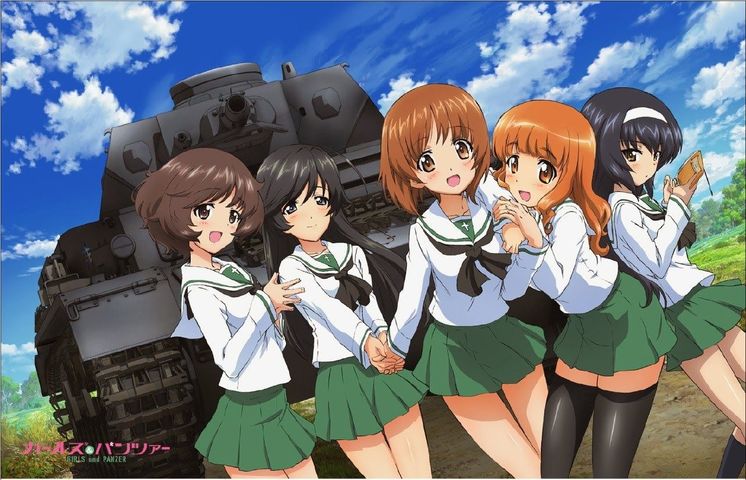 Anime dziewczynki przybędą do World of Tanks